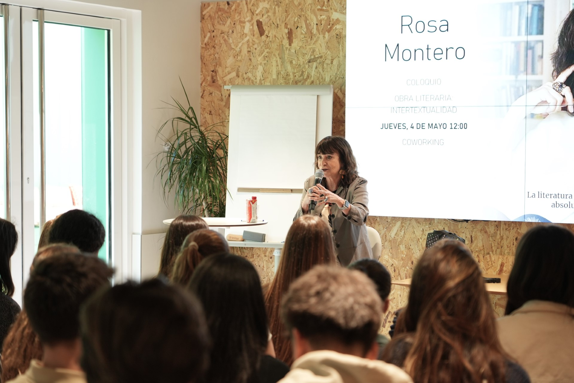 Rosa Montero at TGC: A talk about literature, creativity and fiction
